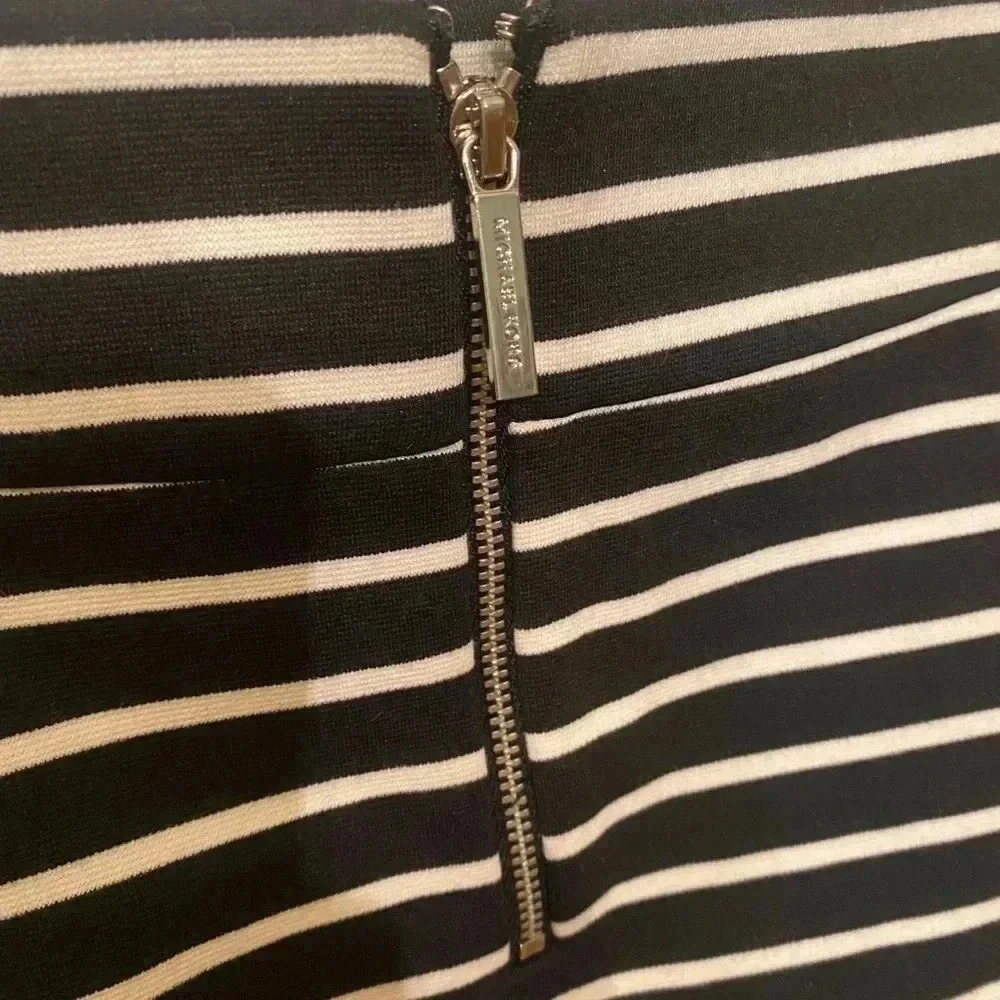 Michael Kors striped pencil skirt